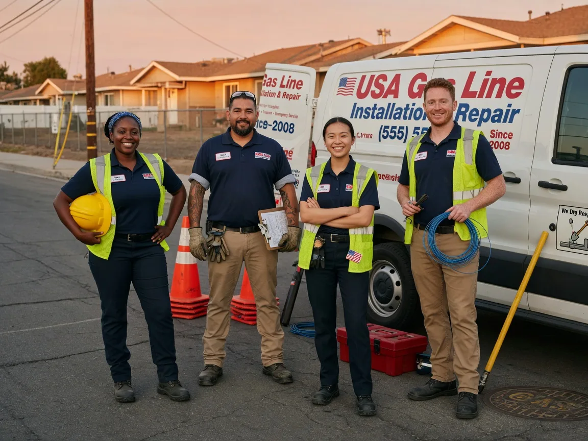 Gas Line Installation company in Nisland, SD